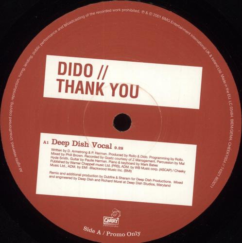 Dido Thank You UK Promo 12
